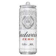 CERVEJA BUDWEISER ZERO LATA 350ML