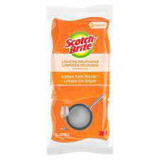 ESPONJA SCOTCH BRITE L3P2 NAO RISCA