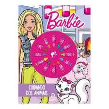 LIVRO BARBIE CUIDANDO DOS ANIMAIS.