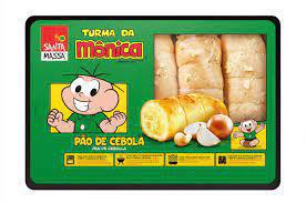 PÃO DE ALHO C/CREME DE CEBOLA SANTA MASSA TURMA DA MONICA 400GR