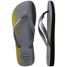 SAND.HAVAIANAS TREND PTO/CINZA.