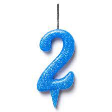 VELA POLI FEST ANIVERSARIO AZUL N.2