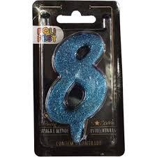 VELA POLI FEST ANIVERSARIO AZUL N.8