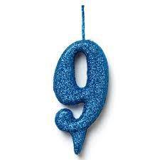 VELA POLI FEST ANIVERSARIO AZUL N.9