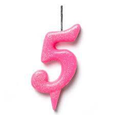 VELA POLI FEST ANIVERSARIO ROSA N.5