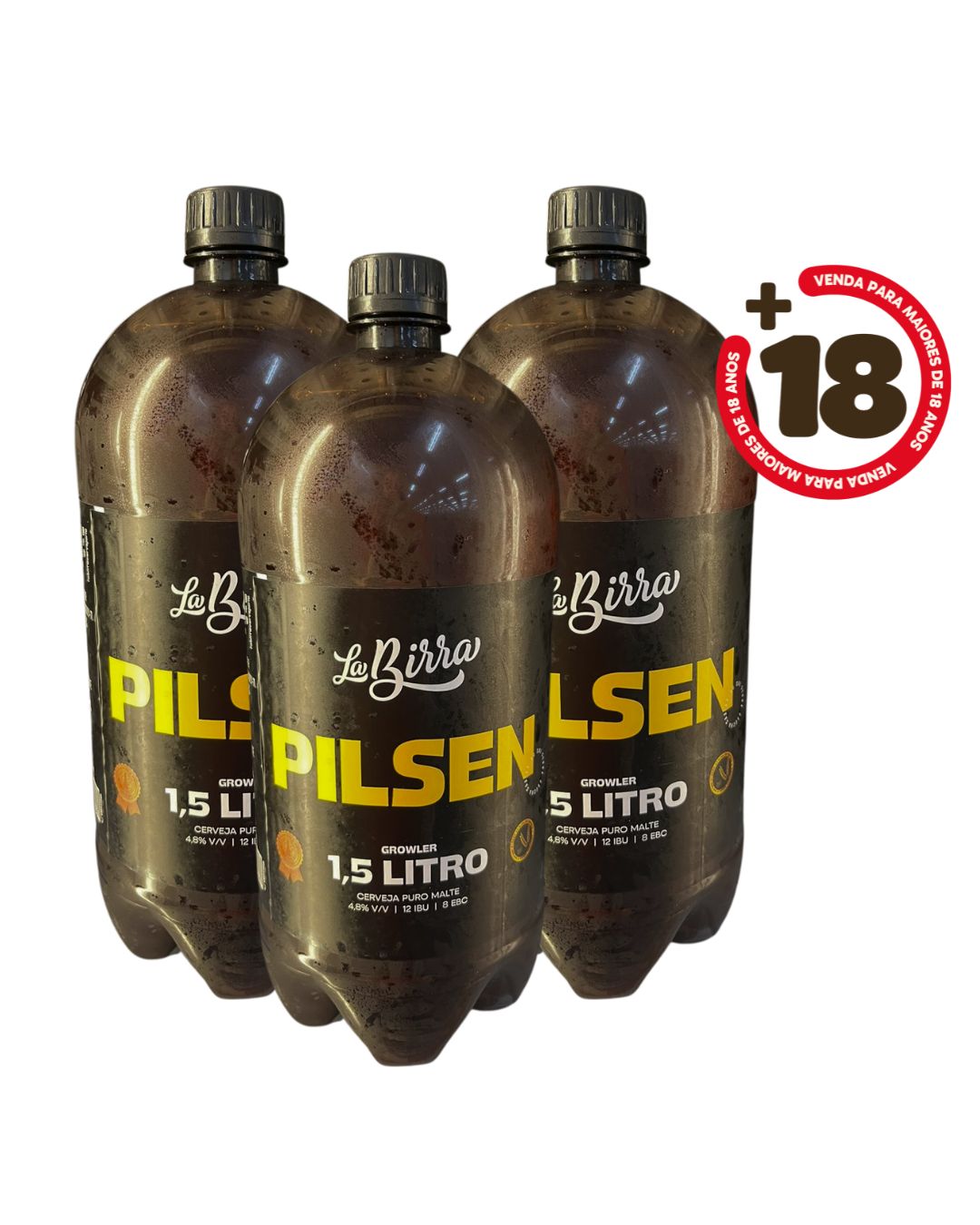 GROWLER LA BIRRA PILSEN 1,5 L