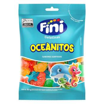 BALA FINI GELATINA  OCEANITOS 80G
