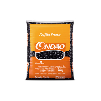 FEIJAO PRETO T1 ONDAO 1KG