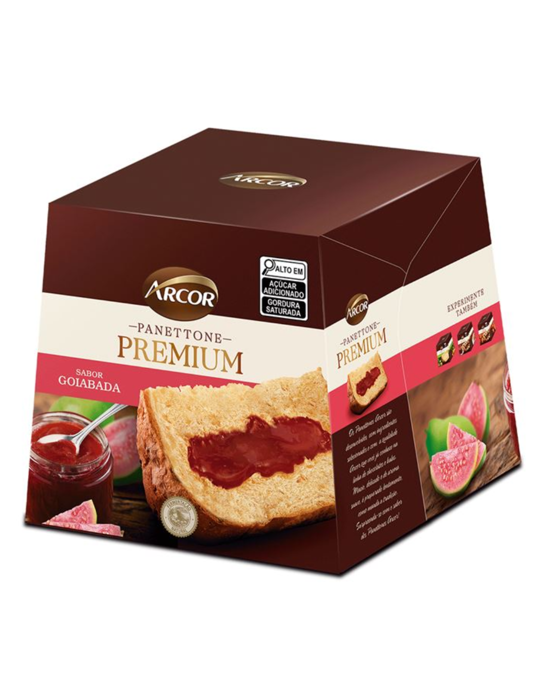 PANETTONE ARCOR RECH GOIABA 430G