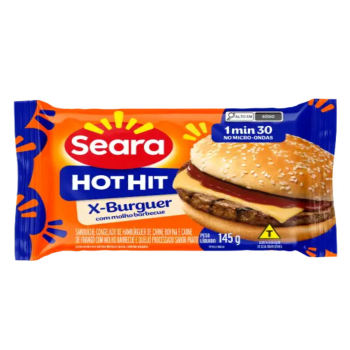HOT HIT SEARA X BURGUER C/ BARBECUE 145G