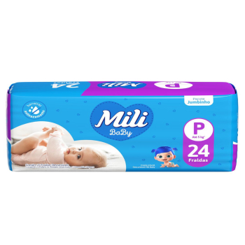 FRALDA MILI JUMBINHO P/24