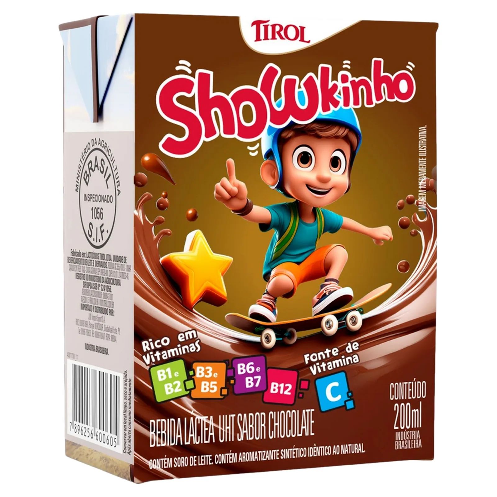 ACHOC SHOWKINHO CHOC 200ML