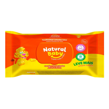 LENCO UMED NATURAL BABY WIPES L100 P80