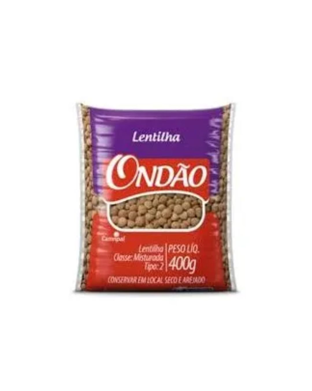 LENTILHA T2 ONDAO 400G