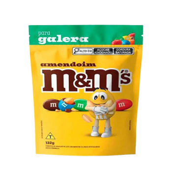 CHOC MMS  AMENDOIM 132G
