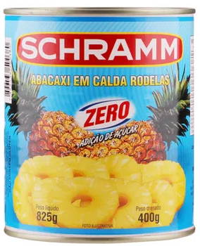 ABACAXI CALDA SCHRAMM  ZERO 400G