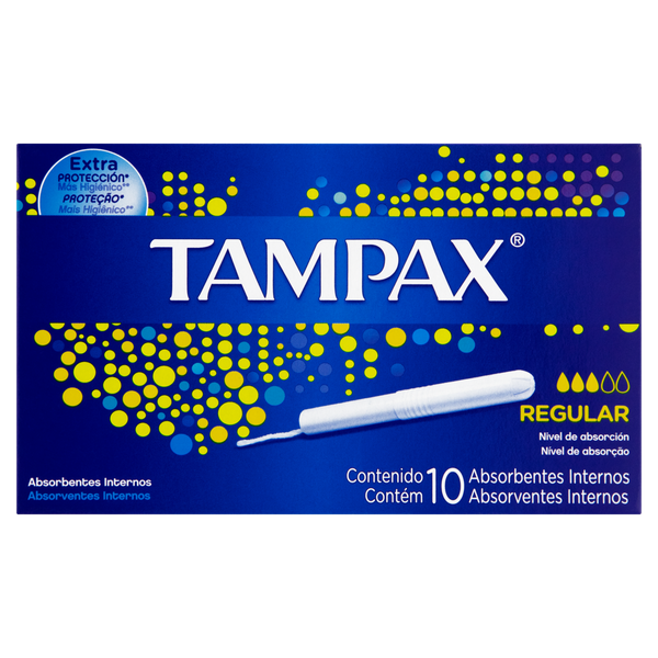 ABS INTERNO TAMPAX MEDIO REGULAR C/10
