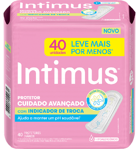 ABS INTIMUS DAYS COM INDIC DE TROCA C/40
