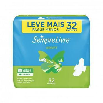 ABS SEMPRE LIVRE ADAPT SUAVE C/A C/32 L+P-