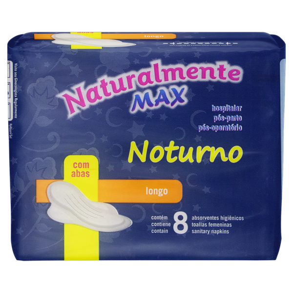ABSOR NATURALMENTE  8UN MAX NOTURNO C/ABAS
