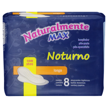 ABSOR NATURALMENTE  8UN MAX NOTURNO C/ABAS