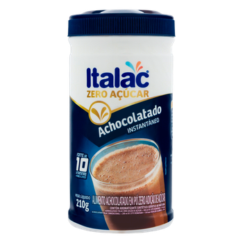 ACHOCOLATADO EM PO ITALAC ZERO ACUCAR 210G