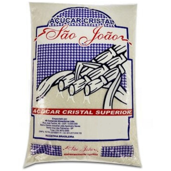 ACUCAR CRISTAL  SAO JOAO 2KG
