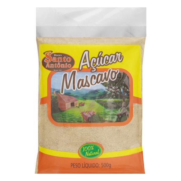 ACUCAR MASCAVO SANTO ANTONIO 500G