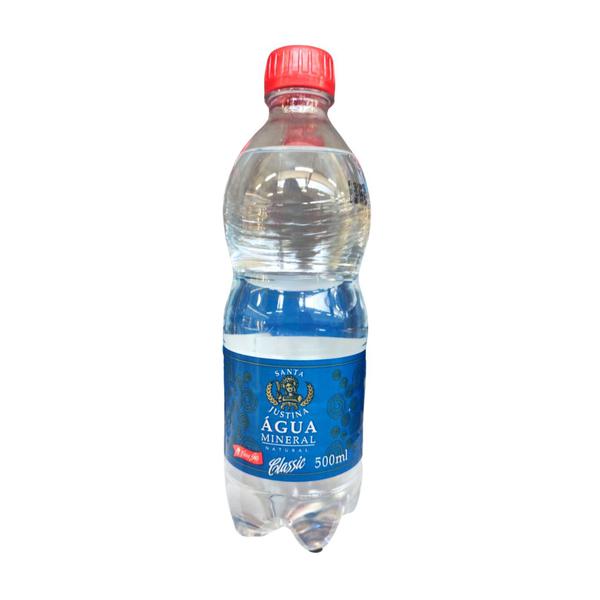 AGUA MINERAL STA JUSTINA C/GAS 500ML