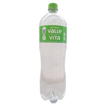 AGUA VALLE VITTA C/GAS 1,5L