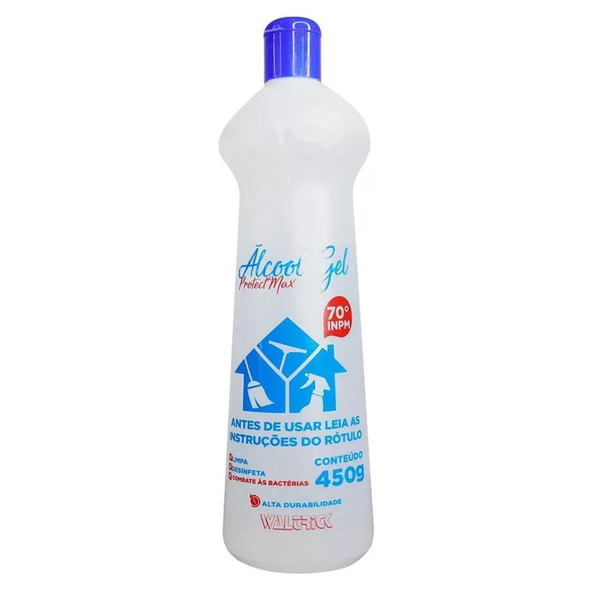 ALCOOL EM GEL PROTECT MAX 70 450G