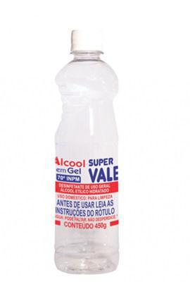 ALCOOL GEL 70% VALE VERDE 450G