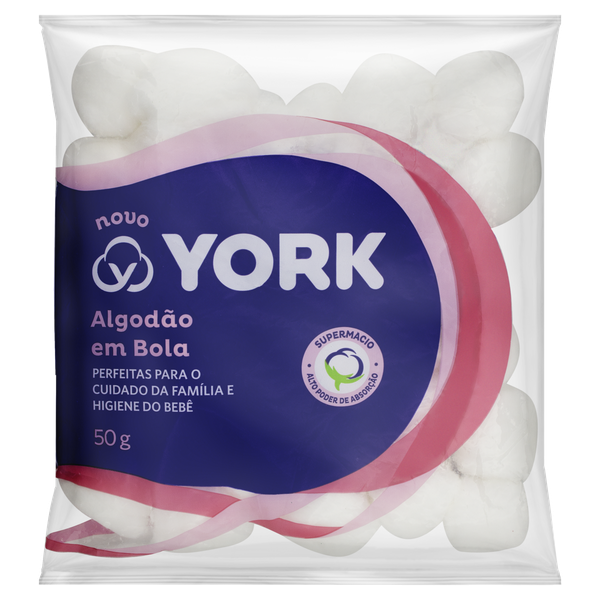 ALGODAO YORK BOLA 50G