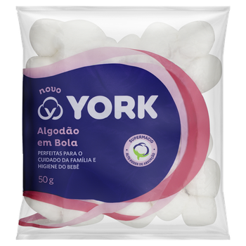 ALGODAO YORK BOLA 50G