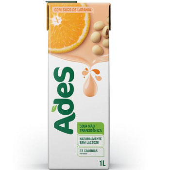 ALIM SOJA ADES LARANJA 1L