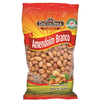 AMENDOIM DACOLONIA BRANCO 400G