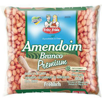 AMENDOIM FRITZ FRIDA BCO 400G