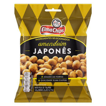 AMENDOIM JAPONES ELMA CHIPS 145G