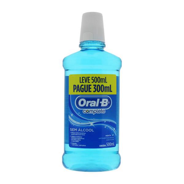 ANTI SEPT BUCAL ORAL B COM S/A MEN 500ML