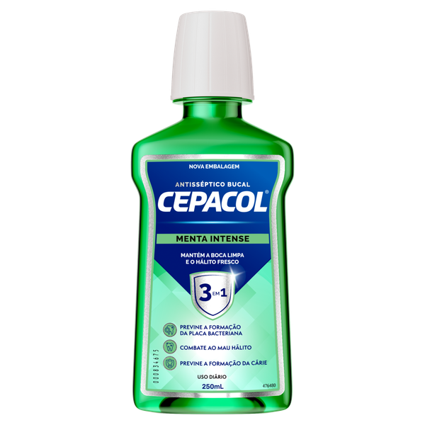 ANTISEPTICO BUCAL CEPACOL  MENTA INTENSE 250ML