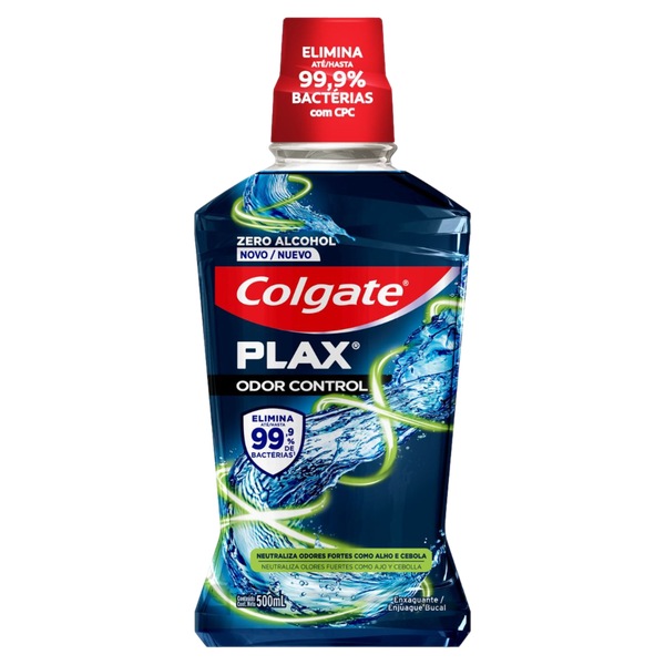 ANTISEPTICO BUCAL PLAX ODOR CONTROL 500ML