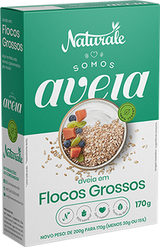 AVEIA FLOCOS  GROSSOS NATURALE170G