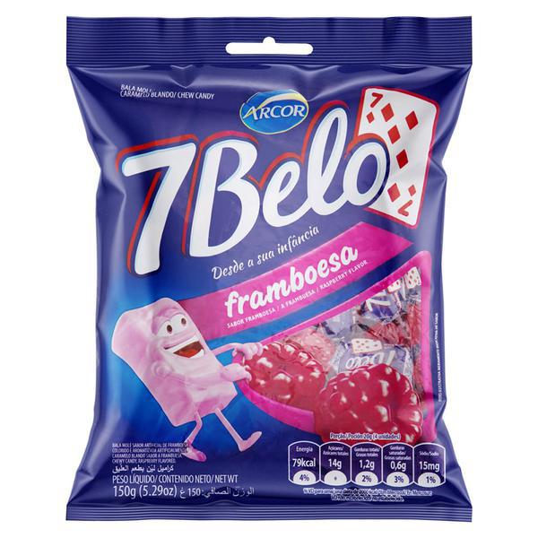 BALA 7 BELO FRAMBOESA 150G