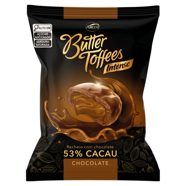 BALA BUT TOFFEES SM INTEN CACAU 53% 90GR
