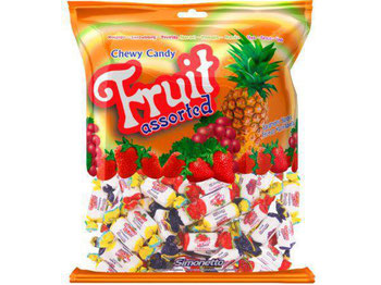 BALA FRUTAS MASTIGAVEIS SIMONETTO 200G