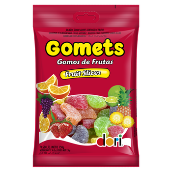 BALA GOMETS FRUIT SLICES 150G