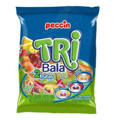 BALA PECCIN TRIBALA 2 FRUTAS 100G