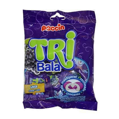 BALA PECCIN TRIBALA UVA 100G