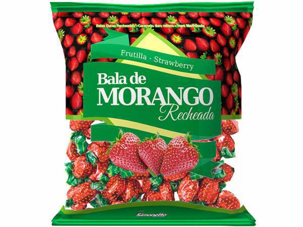BALA SIMONETTO MORANGO RECHEADA 140G