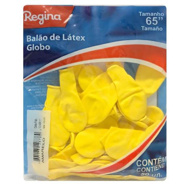 BALAO REGINA N6,5 AMARELO 50UN